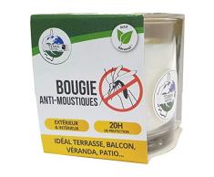 TERRA NOSTRA Bougie Anti-moustiques int/ext 20H-100g, Vert
