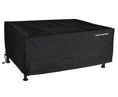 Cookin garden AC005 Housse pour plancha à Poser FINESTA 43, Noire, l. 49 x P. 59 x H. 21 cm