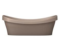 Scheurich 54248 263/50 Wave Garden Jardinière Plastique Living Taupe 49 x 19 x 18 cm
