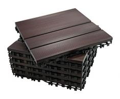 Eco-Pave 7020343103764 Toboggan Aquatique Acajou Foncé 30 x 30 cm