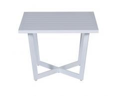 Garden Impressions Ivy Table, Blanc Mat, 62,5 x 62,5 x 42 cm