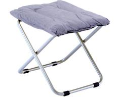 fiam 028S Bine Repose Pieds de Jardin Aluminium Blanc/Noir 58 x 50 x 46 cm