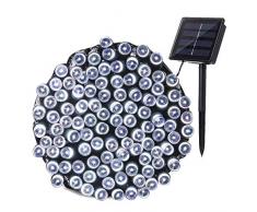 Guirlande lumineuse solaire décoration extérieur 400 LED blanc YOGY SOLAR COLD 33.90m 8 modes