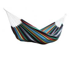 Vivere BRAZ227 Hamac double brésilien en coton, multicolore - Rio Macht