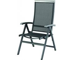 MWH Das Original FDA90043 Fauteuil Multiposition Forios Gris