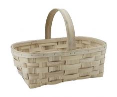 HERMANOS SANTIAGO CB Panier à Linge Ovale 36 x 26 cm