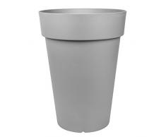Emsa City Classic Pot à Fleurs pour Balcon, Bleu Vieilli 50 x 66 cm Gris poussière