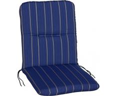 Angerer Coussin pour Chaise 50 x 100 cm, Design Faro Bleu (sans Chaise)