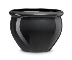 Emsa 501870 Siena Nobile Bac à Fleurs pour Jardin Polypropylène Anthracite 32 cm