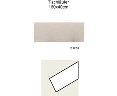 BEST 02931230 Chemin de Table Beige 160 x 40 cm