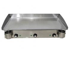 Planchaelec 88603 Lux 830 Plancha Electrique Inox 83 x 43 x 20 cm