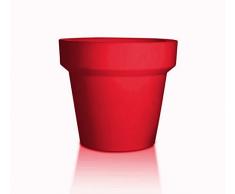 Plart Design DP1658 Pot de Fleur M Rouge