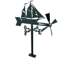 IMEX EL ZORRO 11230 Girouette de jardin en forme de voilier, 480 mm