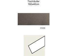 BEST 02931233 Chemin de Table, 160 x 40 cm Gris