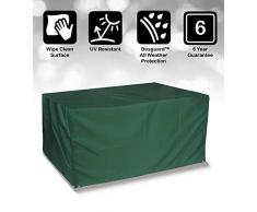 Bosmere Products Ltd Housse de protection pour table de jardin rectangulaire - 4 places - 71 x 79 x 130 cm