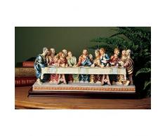 Design Toscano KY114 Sculpture de La Cène, Multi-Color, 15 x 38 x 16,5 cm