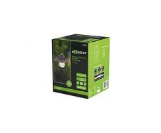 EZSolar Lanterne LED Solaire Rustique EZ Solar Eclairage Extérieur, Noir