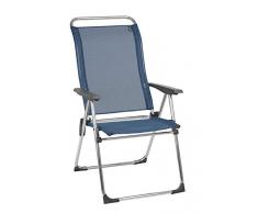Lafuma Fauteuil de camping pliant, Compact, ALU CHAM, Batyline, Couleur: Océan, LFM2772-3865