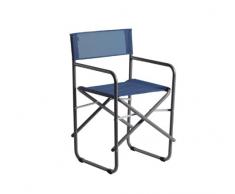 fiam 205TX ANBL Fauteuil Metteur en Scène de Jardin Acier Bleu 51 x 51 x 83 cm