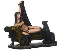 Design Toscano CL5915 Statuette dune Epouse Consort dun Harem Egyptien, Multicolore, 15 x 30.5 x 28 cm
