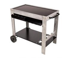 Somagic Perla Desserte Plancha, Noir/Gris
