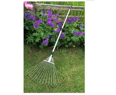 Greenkey Garden and Home Ltd Greenkey Râteau à Manche télescopique, Aluminium
