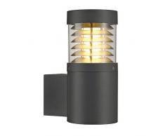 SLV 231585 F-Pol Applique Murale Ronde Anthracite