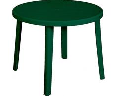areta Zeus Table Ronde de Jardin Vert