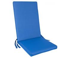 Anjosa 72-al2 – Coussin Positions pour Chaise, 115 x 48 x 6 cm, Couleur Bleu