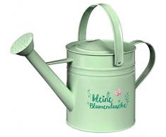 Moses Arrosoir pour Le Jardin - Design Feuille et Fleurs - Petite Douche décorative - Vert avec Inscription