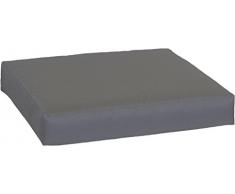 beo LKP 80 x 60PY202 Coussin de canapé avec Fermeture éclair et Tissu imperméable Anthracite 80 x 60 cm