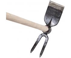 FALCI 244404MOTQ Petite houe Classique Dents arrondis, Gris, 24x8x3 cm