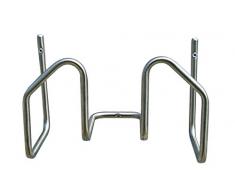 M&Ms S&M 173080 Crochet Mural pour Tuyau darrosage en Acier Inoxydable 25 m