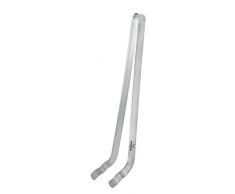 Rösle Pince pour Barbecue courbée Sansibar 13532, Acier Inoxydable, 35,5 x 8 x 5 cm,