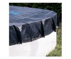 Bâche Piscine Ronde diam. 3,60 m (avec filet découlement) - couverture piscine - bache imperméable - baches piscine