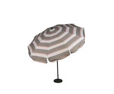 EDENIA Parasol Argile/Blanc 240x240x10 cm 009758