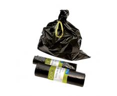 ORYX 5040905 Sac Poubelle Moyen Noir 50 l, 28 x 28 x 7 cm