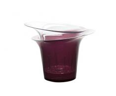 Hobby Flower Adel Pot de Fleurs Rond pour orchidées 20 X 20 Cm Vin