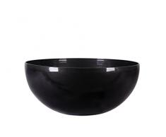 Art en Vogue Pot de Fleurs, Coupe de Fleurs Roto, Finition Brillante, Graphite, 36x17cm