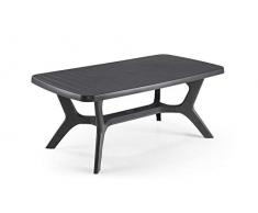 Keter Baltimore Table de Boulevard Gris