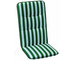Best 05090269 Coussin Monobloc pour Chaise à Dossier Haut 96 x 43 x 5 cm