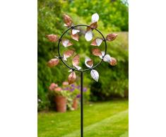 Creekwood Petite Sculpture de Jardin en cuivre et Argent