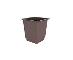 Artevasi Pot de Fleurs, Taupe, 60 cm, Pisa 60 cm