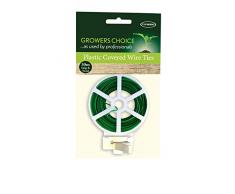 Tildenet 50 m mm et de Liens en Plastique Couvert Fil