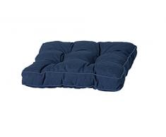 Madison B239 Coussin Matelas Motif Panama 75% Coton 25% Polyester Gris 47 x 47 cm