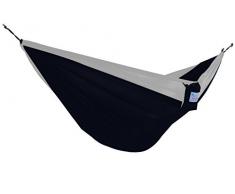 Vivere PAR250 Hamac Parachute Nylon Double Noir/Gris 300 x 180 cm