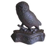 REVIMPORT 03/2832 Bloque Porte Décorée Chouette 16 x 5 x 17 cm