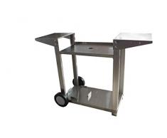 Plancha TONIO Chariot, INOX