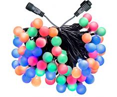 WeRChristmas WRC-8680 Guirlande Lumineuse Lumineuse à Faible Tension 100 LED Multicolore
