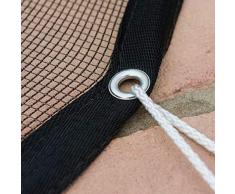 WerkaPro 10863 - Filet de Protection Piscine - Pour Piscine Tubulaire Ronde - 6,20 m - Noir